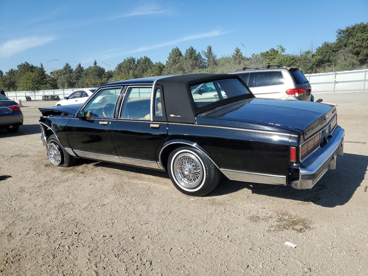 1989 Chevrolet Caprice Classic Brougham Black vin: 1G1BU51EXKA149428