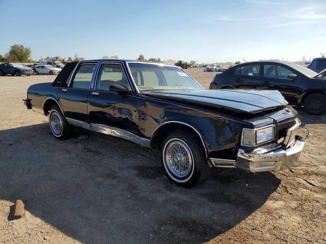 1989 Chevrolet Caprice Classic Brougham Black vin: 1G1BU51EXKA149428
