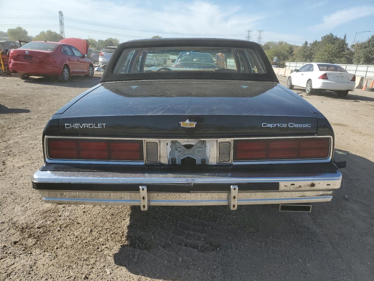 1989 Chevrolet Caprice Classic Brougham Black vin: 1G1BU51EXKA149428
