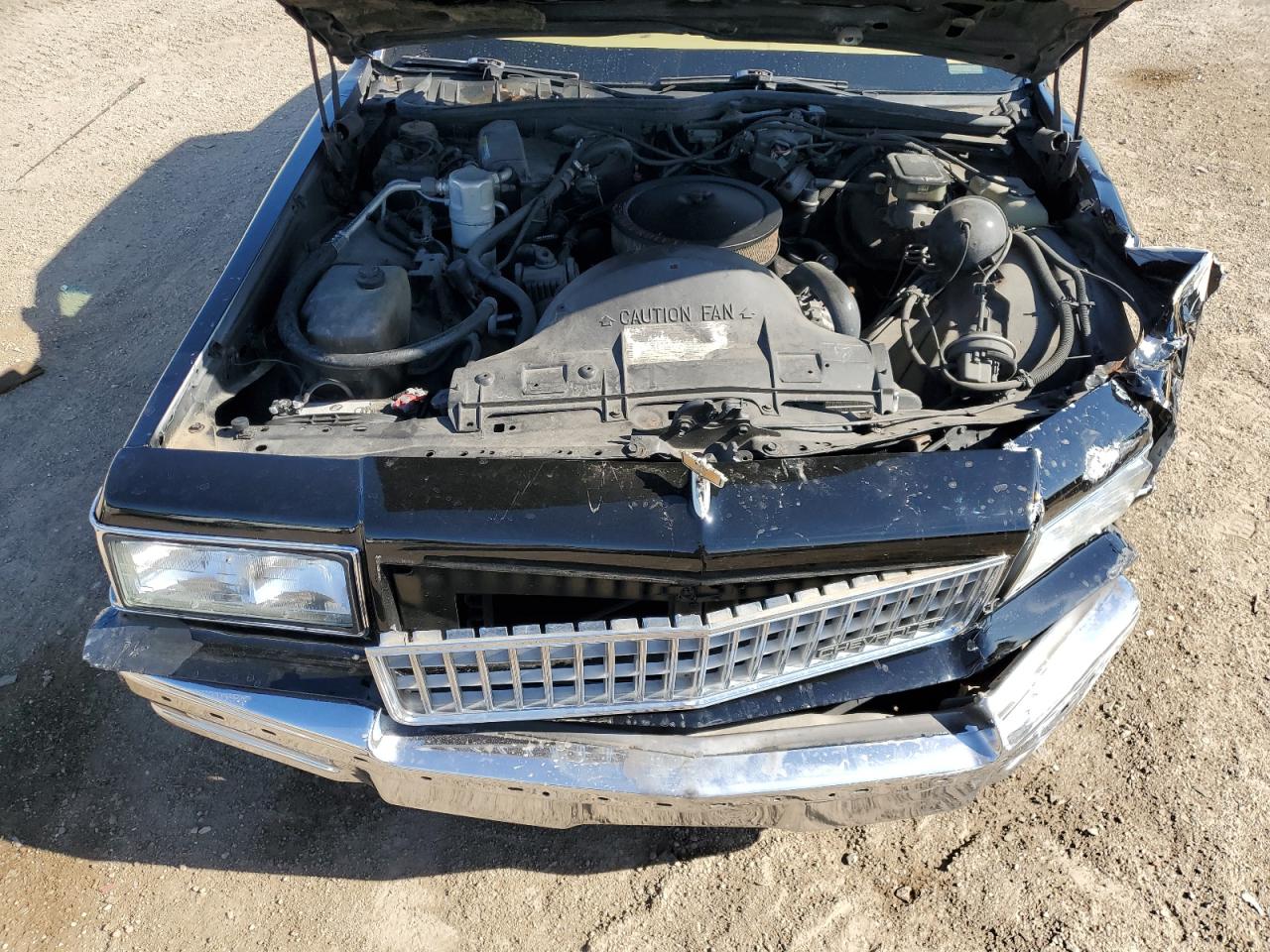 1989 Chevrolet Caprice Classic Brougham Black vin: 1G1BU51EXKA149428