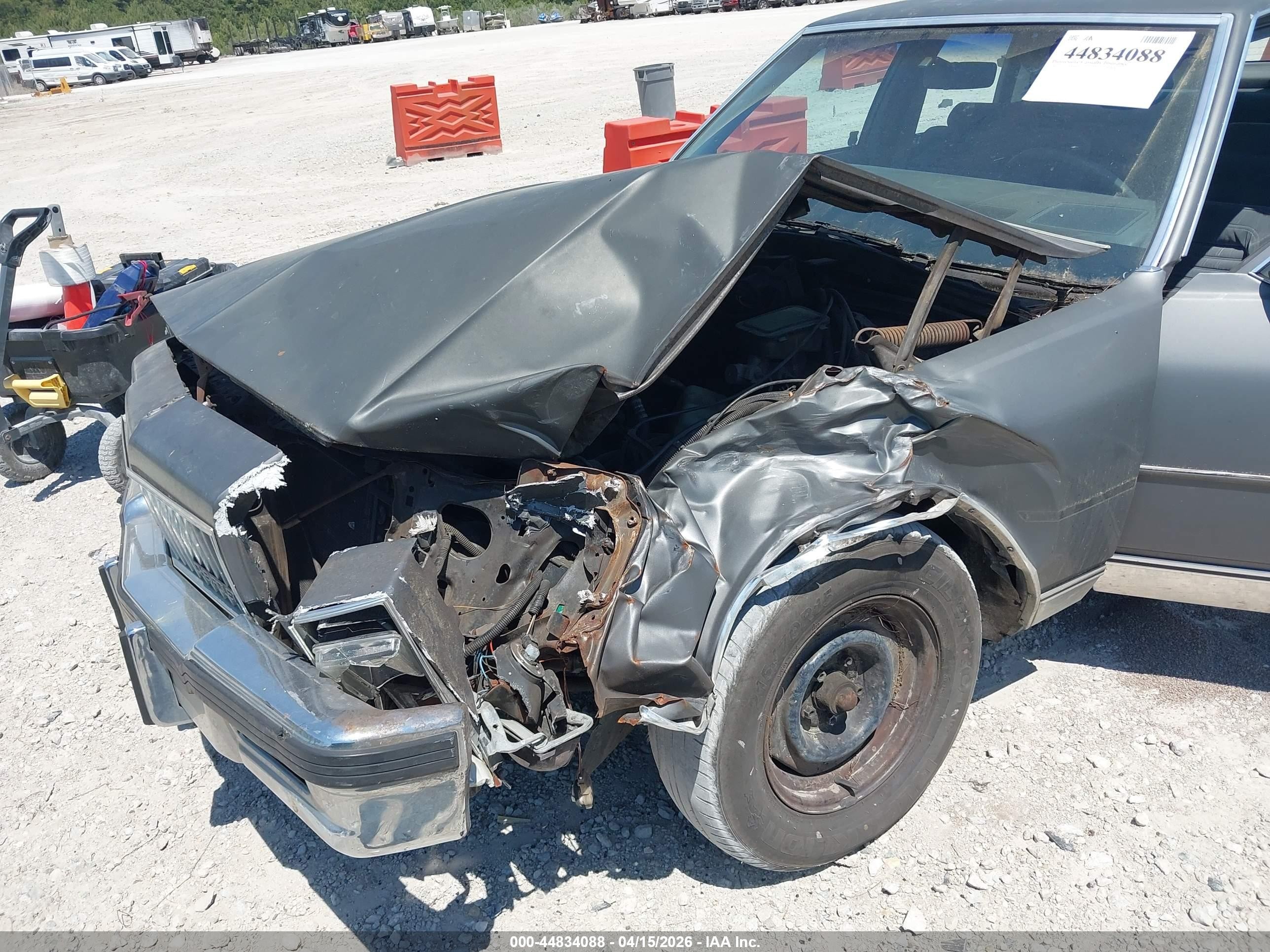 1987 Chevrolet Caprice Classic Brougham Gray vin: 1G1BU51H3H9123502