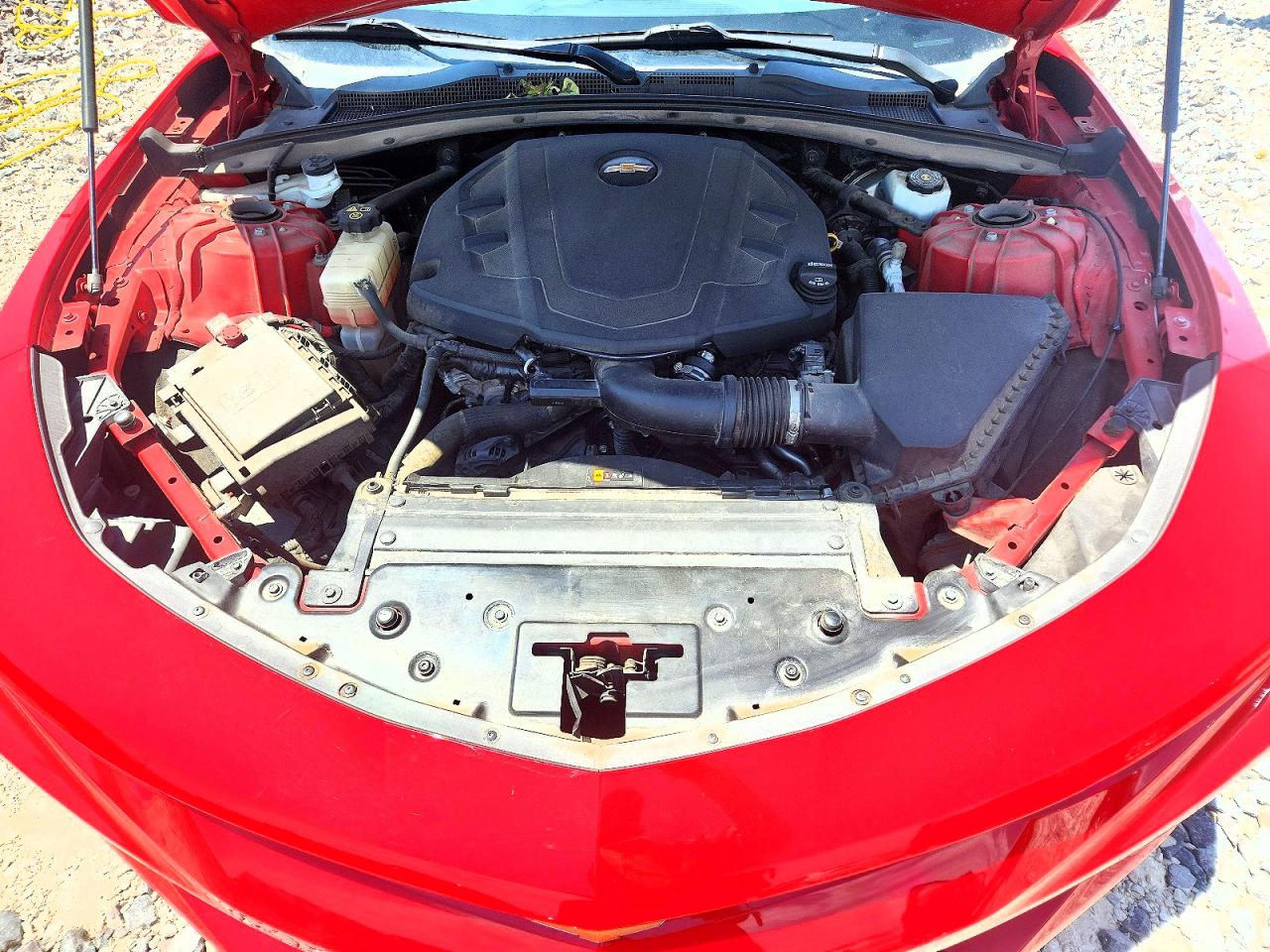 2017 Chevrolet Camaro Lt Red vin: 1G1FB1RS0H0109691