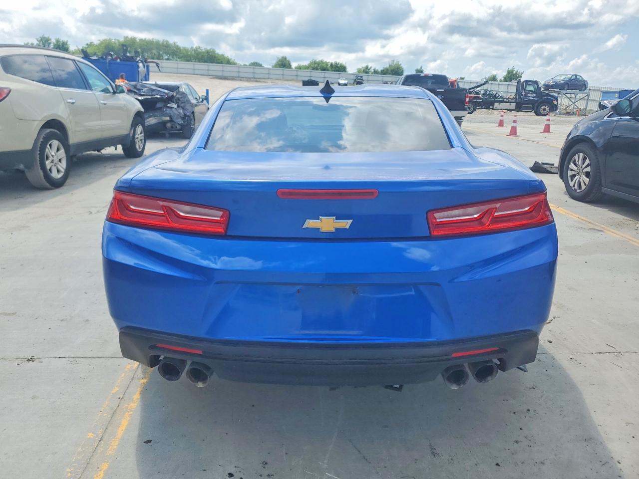 2017 Chevrolet Camaro Lt Синий vin: 1G1FB1RS0H0188781