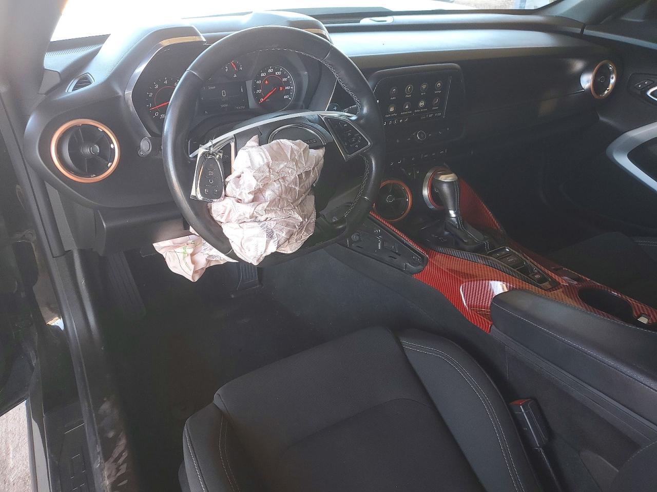 2021 Chevrolet Camaro Ls Черный vin: 1G1FB1RS0M0104825