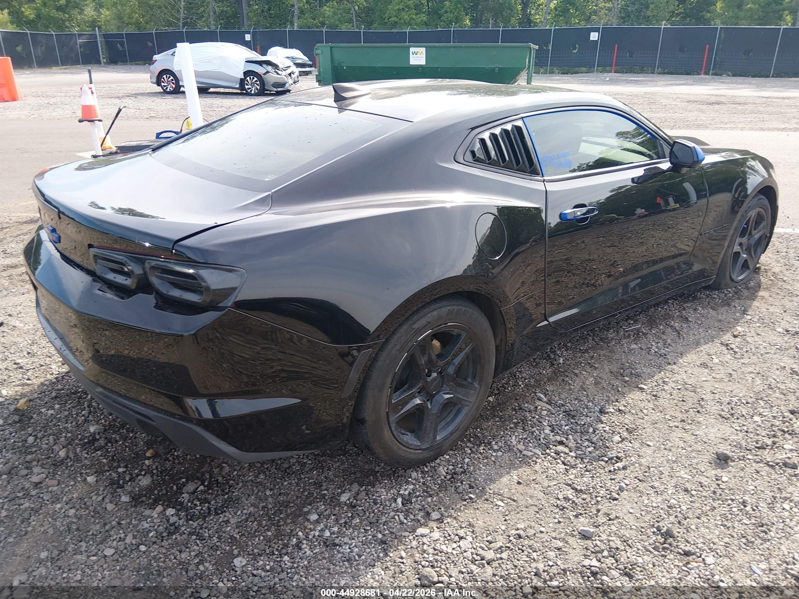 2023 Chevrolet Camaro Черный vin: 1G1FB1RS2P0144442