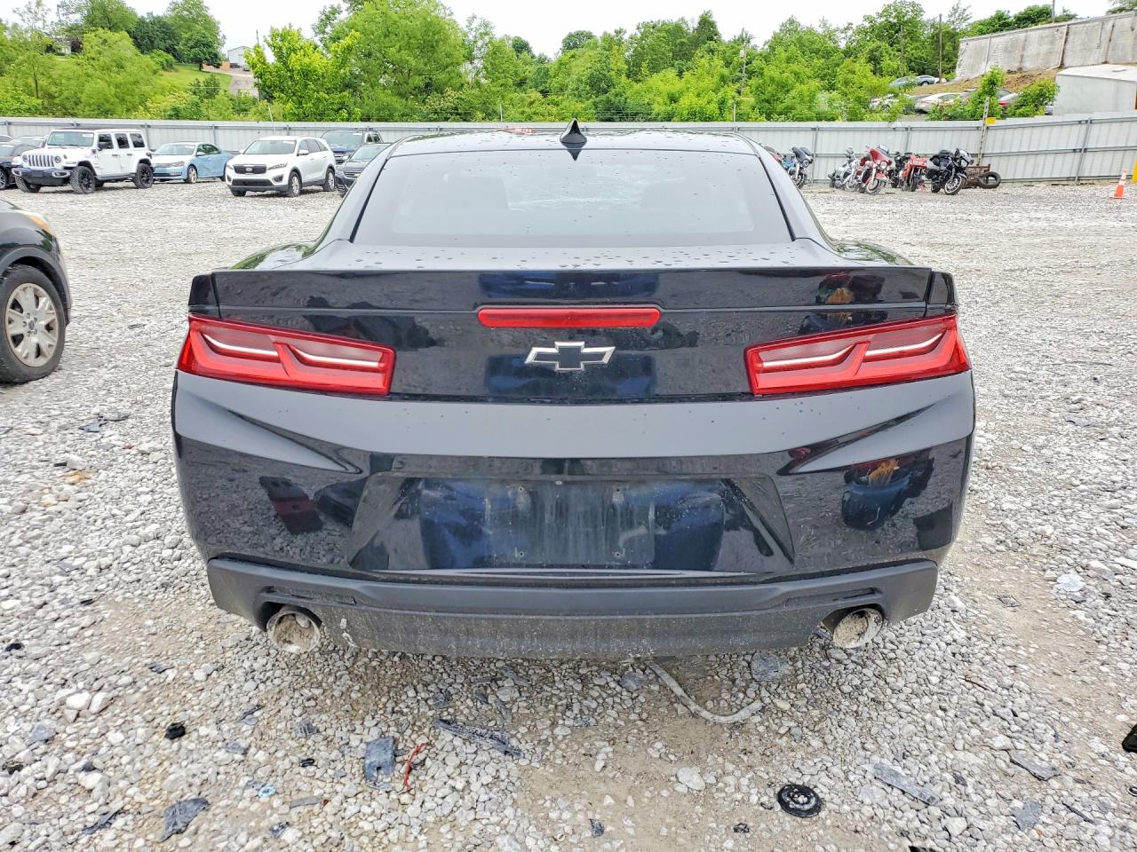 2016 Chevrolet Camaro Lt Black vin: 1G1FB1RS3G0136334