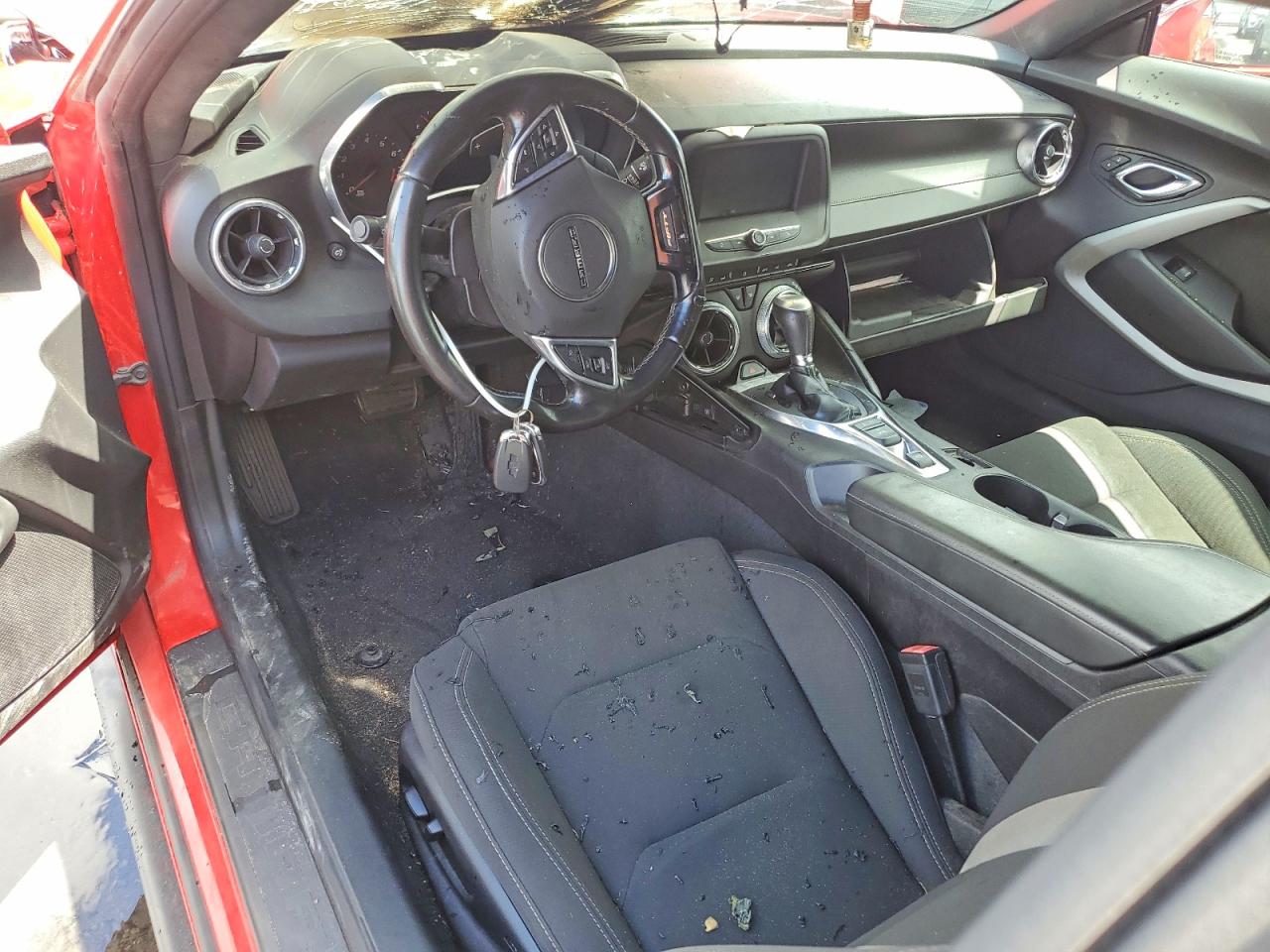 2017 Chevrolet Camaro Lt Red vin: 1G1FB1RS3H0203161
