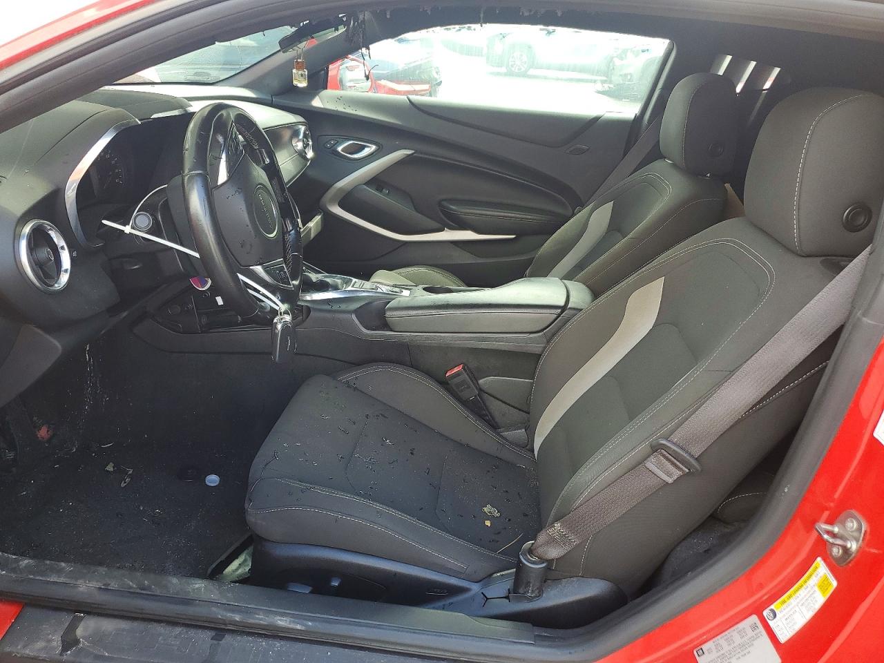 2017 Chevrolet Camaro Lt Red vin: 1G1FB1RS3H0203161