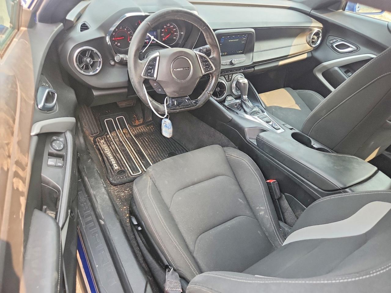 2019 Chevrolet Camaro Ls Blue vin: 1G1FB1RS7K0149015