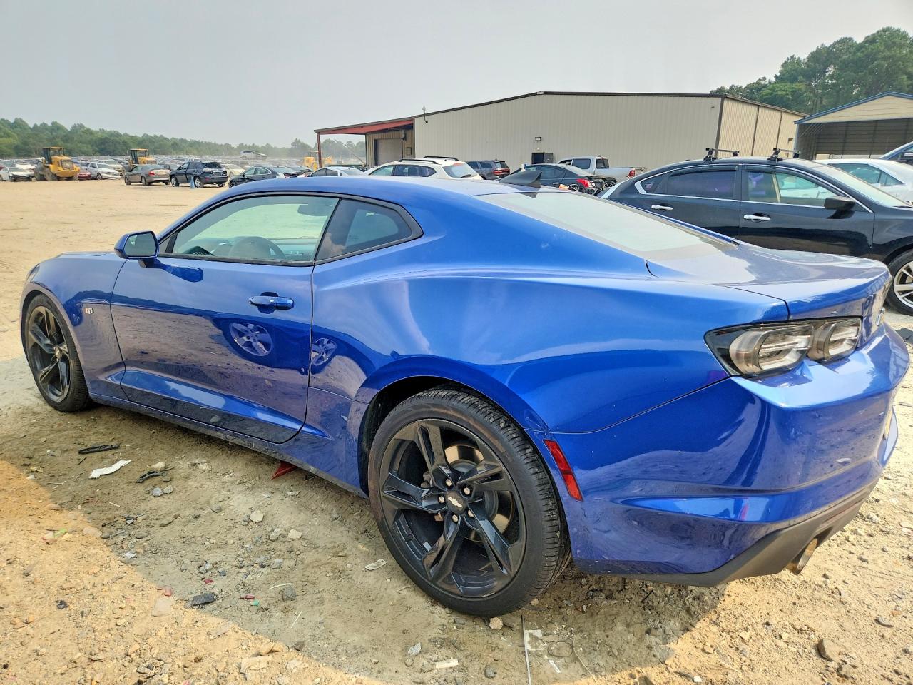 2019 Chevrolet Camaro Ls Blue vin: 1G1FB1RS7K0149015