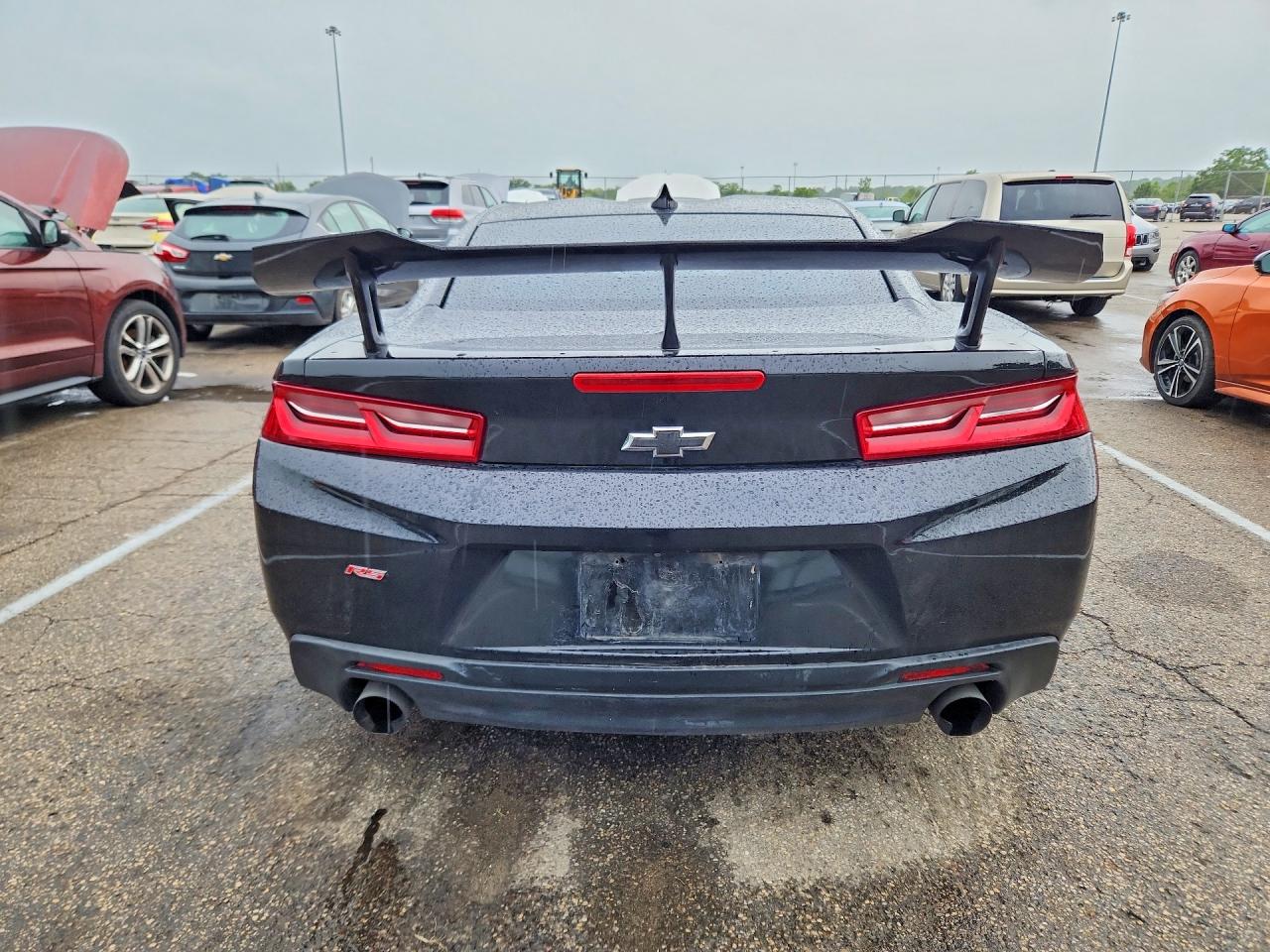 2016 Chevrolet Camaro Lt Black vin: 1G1FB1RSXG0131499