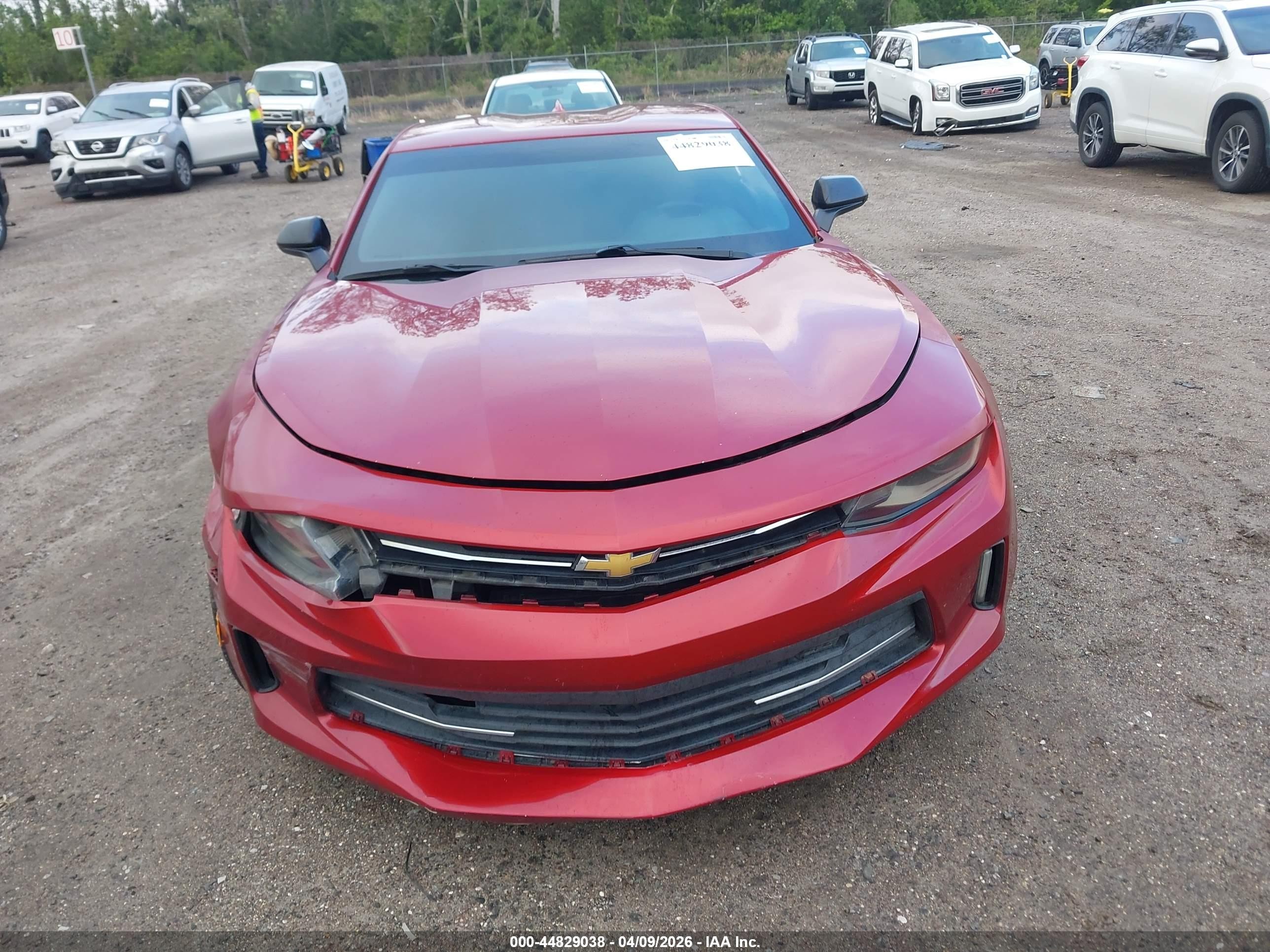2016 Chevrolet Camaro 1lt Red vin: 1G1FB1RSXG0191766