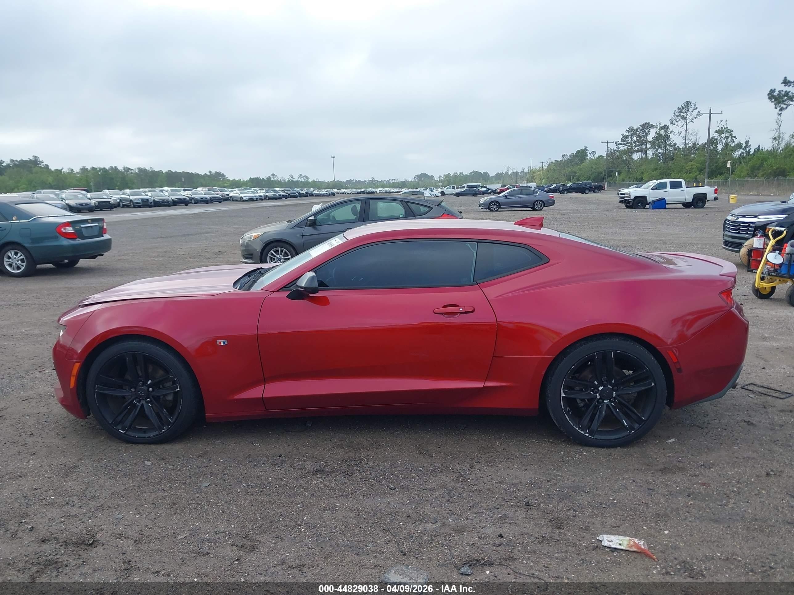 2016 Chevrolet Camaro 1lt Red vin: 1G1FB1RSXG0191766