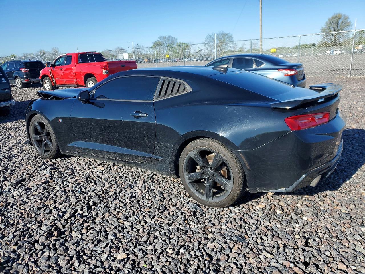 2017 Chevrolet Camaro Lt Черный vin: 1G1FB1RSXH0192014