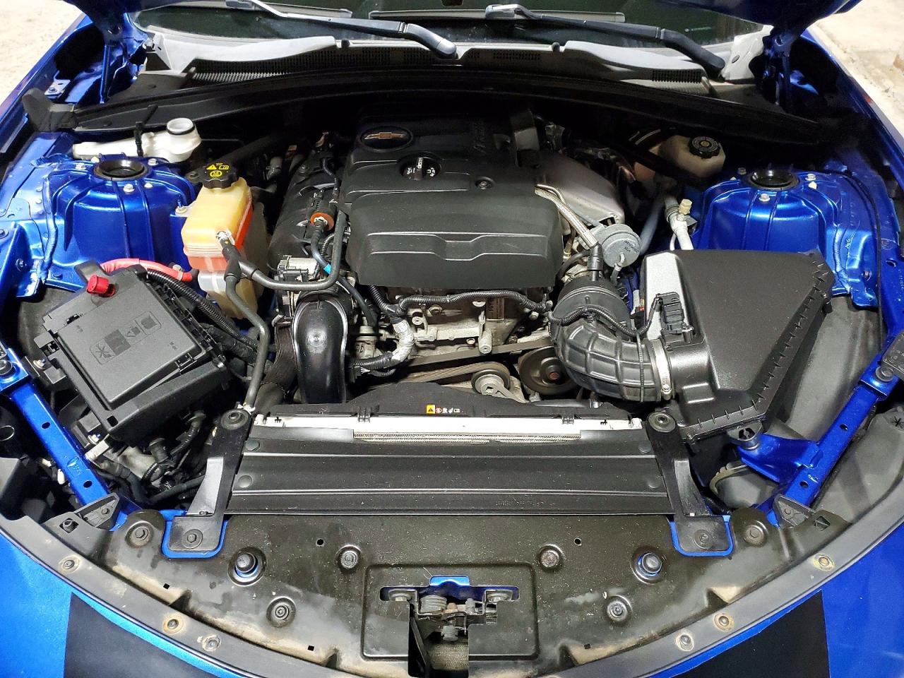 2017 Chevrolet Camaro Lt Blue vin: 1G1FB1RX0H0107953