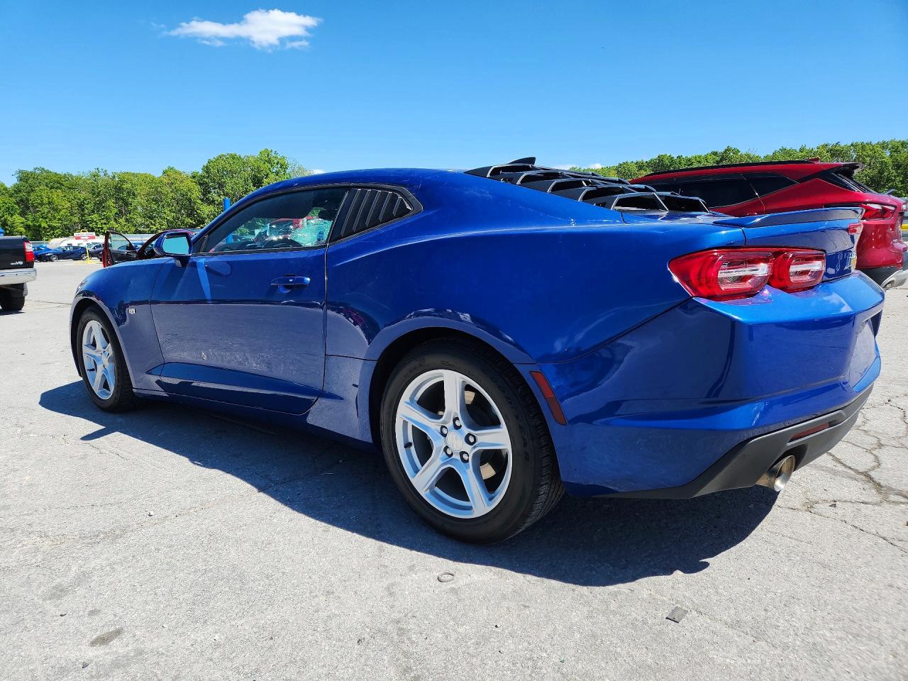 2023 Chevrolet Camaro Ls Blue vin: 1G1FB1RX1P0127630