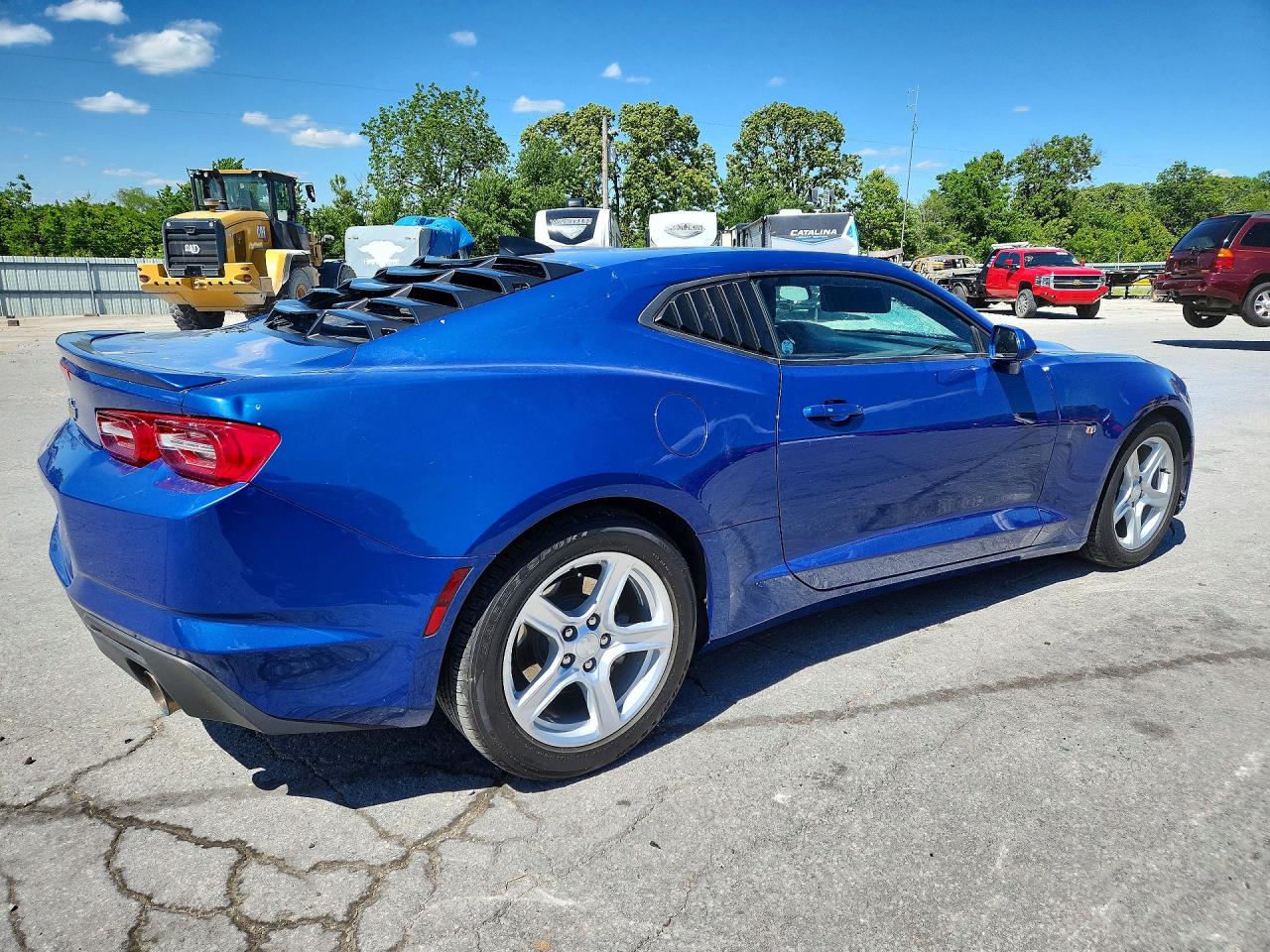 2023 Chevrolet Camaro Ls Blue vin: 1G1FB1RX1P0127630