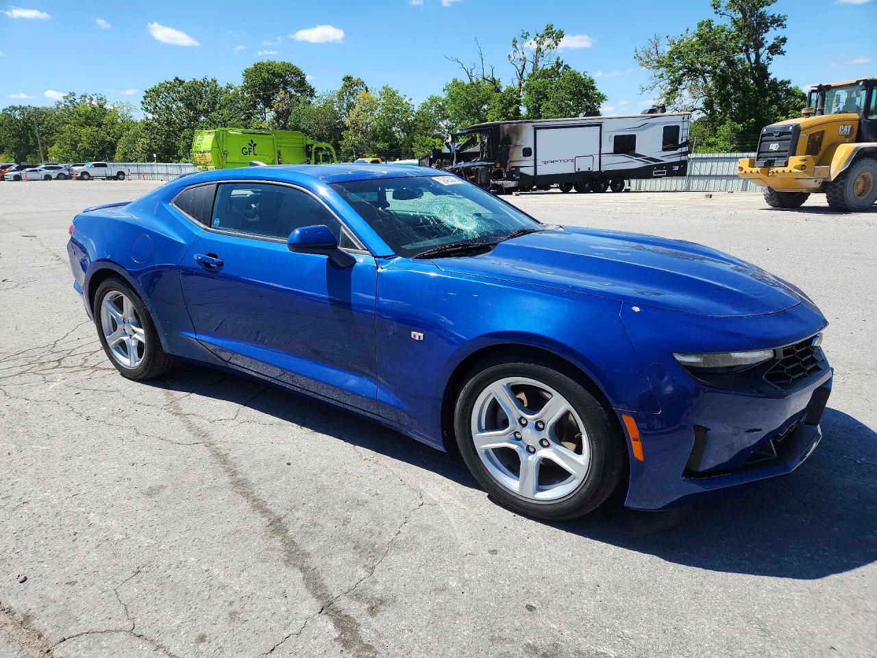 2023 Chevrolet Camaro Ls Blue vin: 1G1FB1RX1P0127630