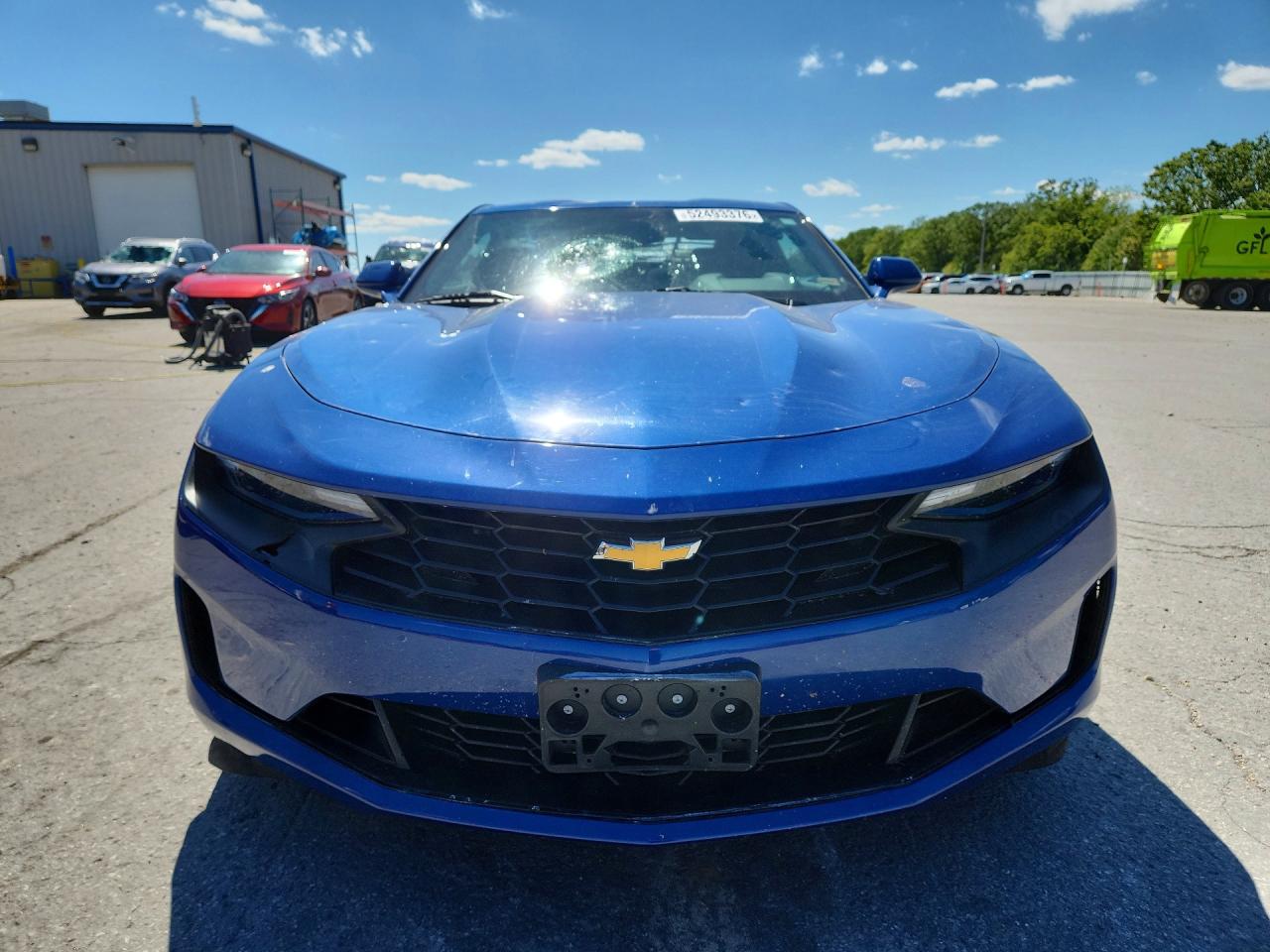 2023 Chevrolet Camaro Ls Blue vin: 1G1FB1RX1P0127630