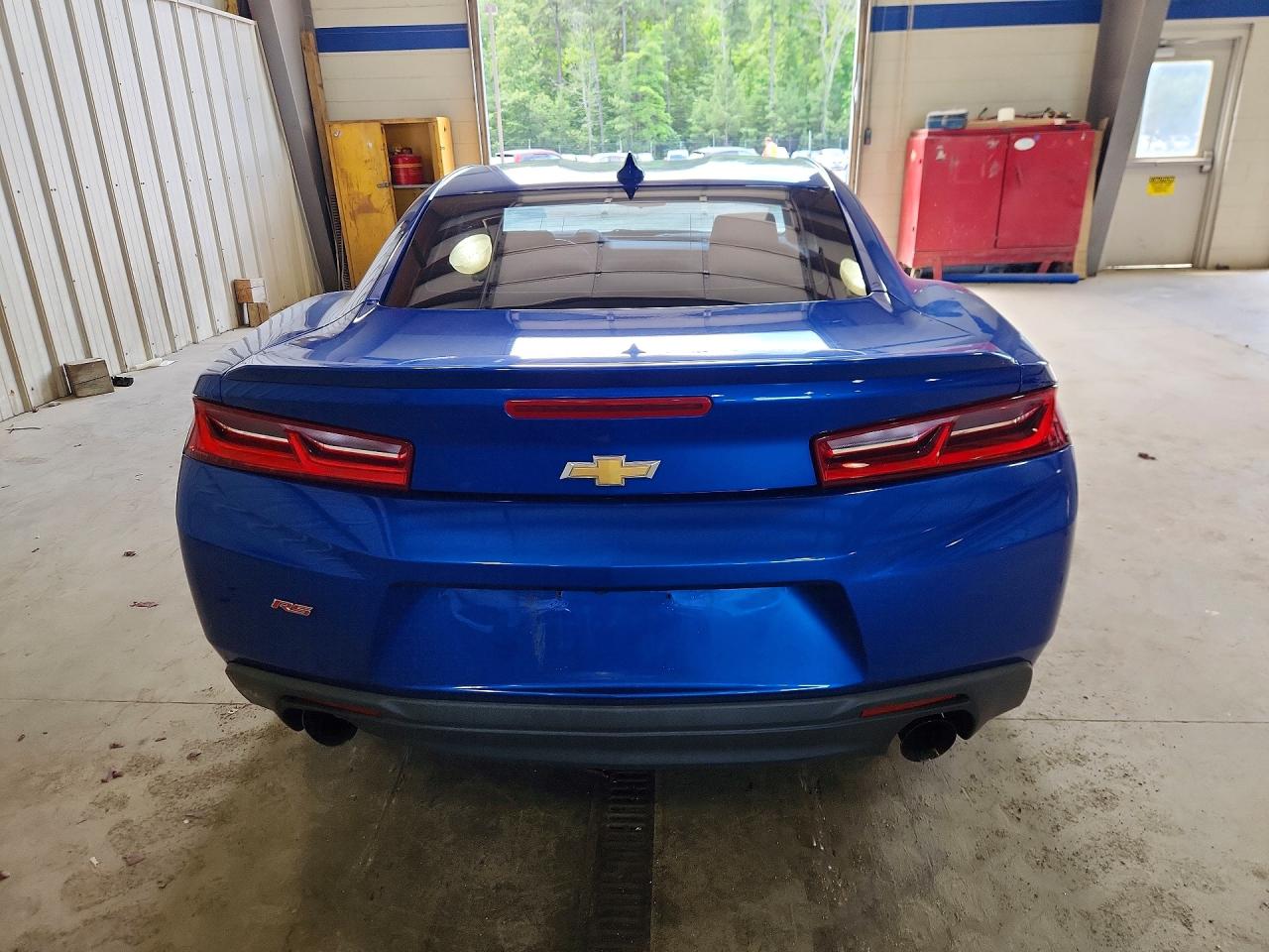 2016 Chevrolet Camaro Lt Синий vin: 1G1FB1RX2G0167537