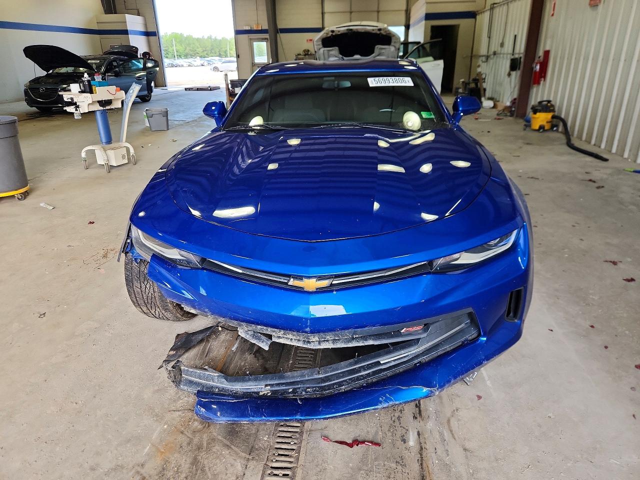 2016 Chevrolet Camaro Lt Синий vin: 1G1FB1RX2G0167537