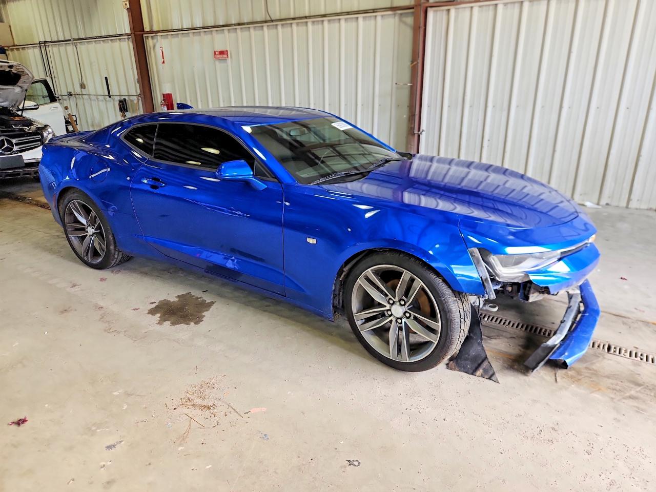 2016 Chevrolet Camaro Lt Синий vin: 1G1FB1RX2G0167537