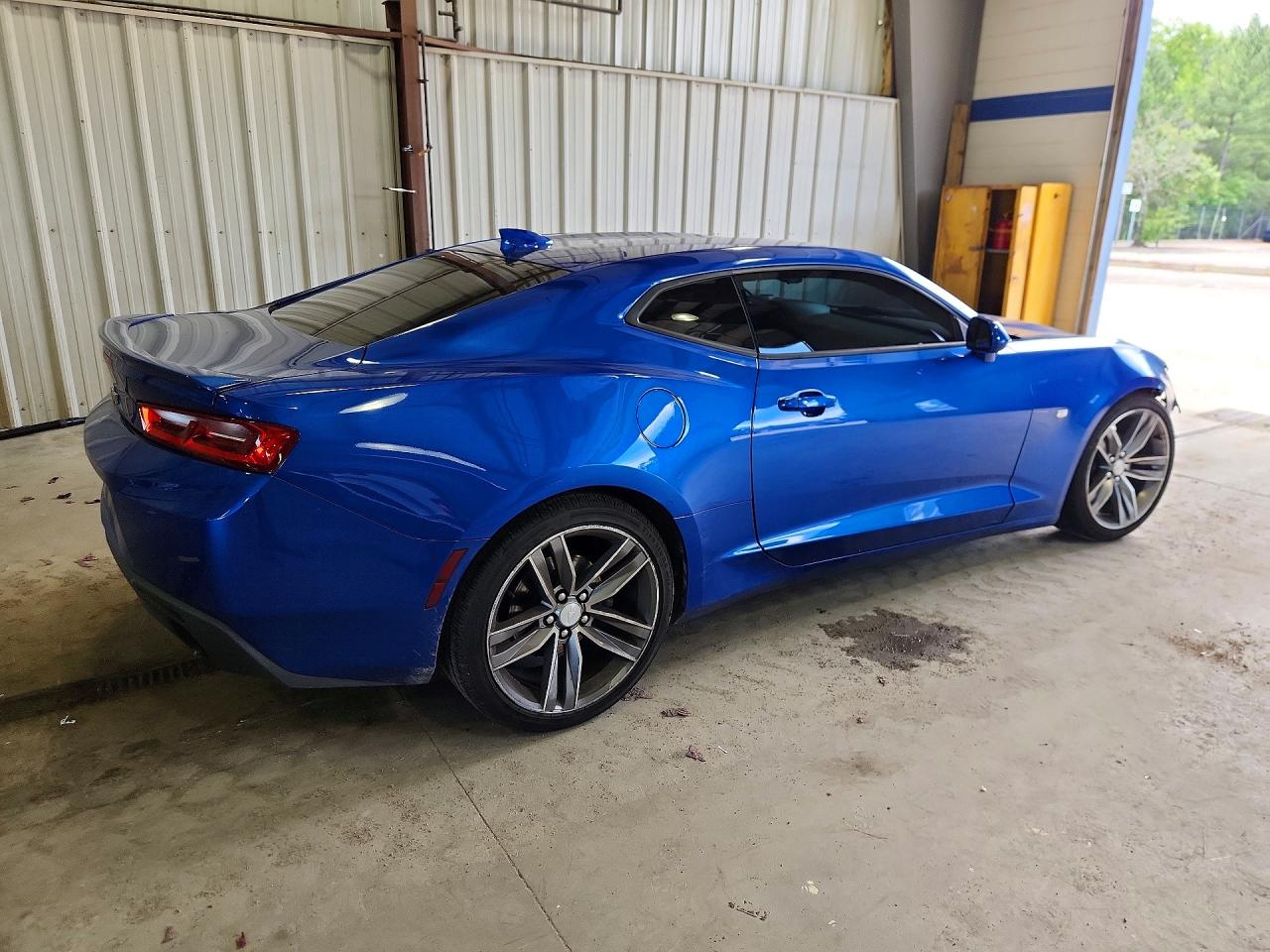 2016 Chevrolet Camaro Lt Синий vin: 1G1FB1RX2G0167537