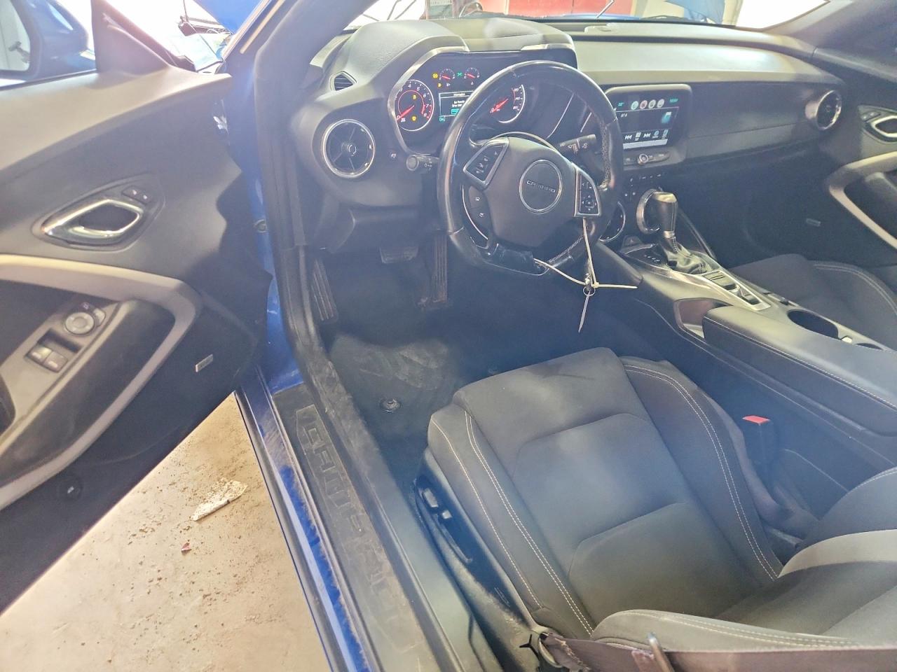 2016 Chevrolet Camaro Lt Синий vin: 1G1FB1RX2G0167537