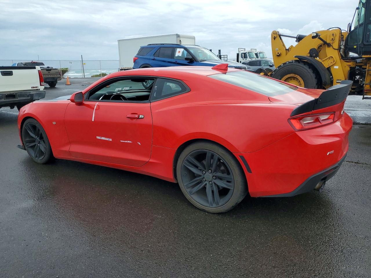 2018 Chevrolet Camaro Lt Red vin: 1G1FB1RX2J0101495