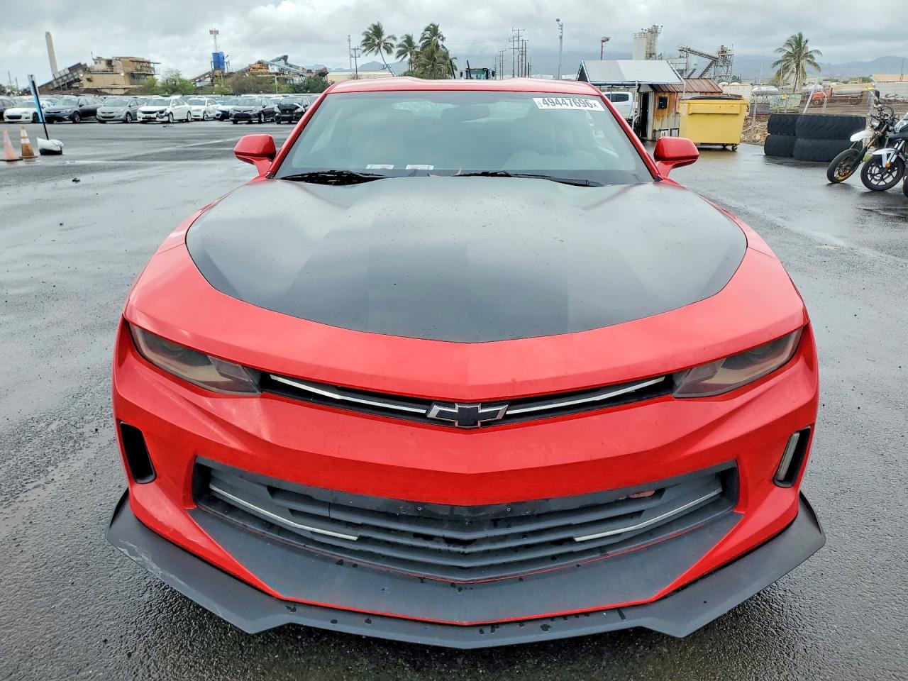 2018 Chevrolet Camaro Lt Red vin: 1G1FB1RX2J0101495