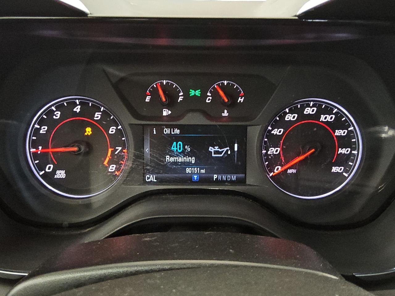 2018 Chevrolet Camaro Lt Серый vin: 1G1FB1RX2J0125294 Damage: Warning - Traction Control, On, Unacceptable