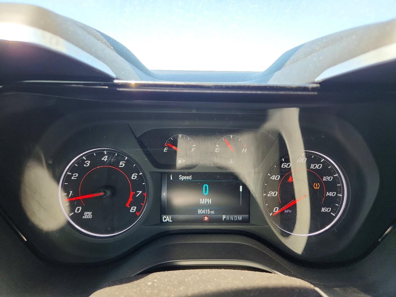 2016 Chevrolet Camaro Lt Серебряный vin: 1G1FB1RX5G0164924