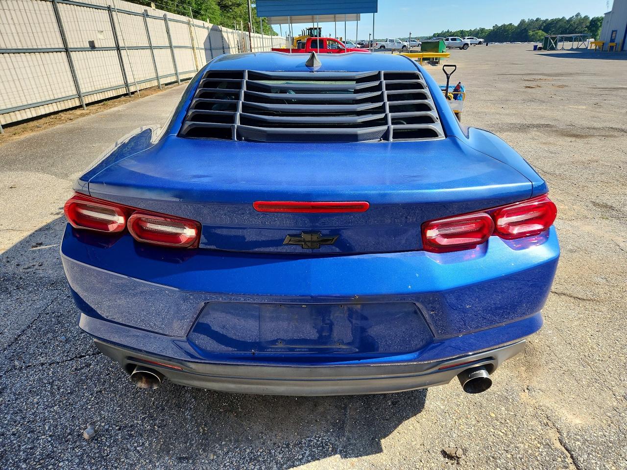 2019 Chevrolet Camaro Ls Blue vin: 1G1FB1RX8K0136723