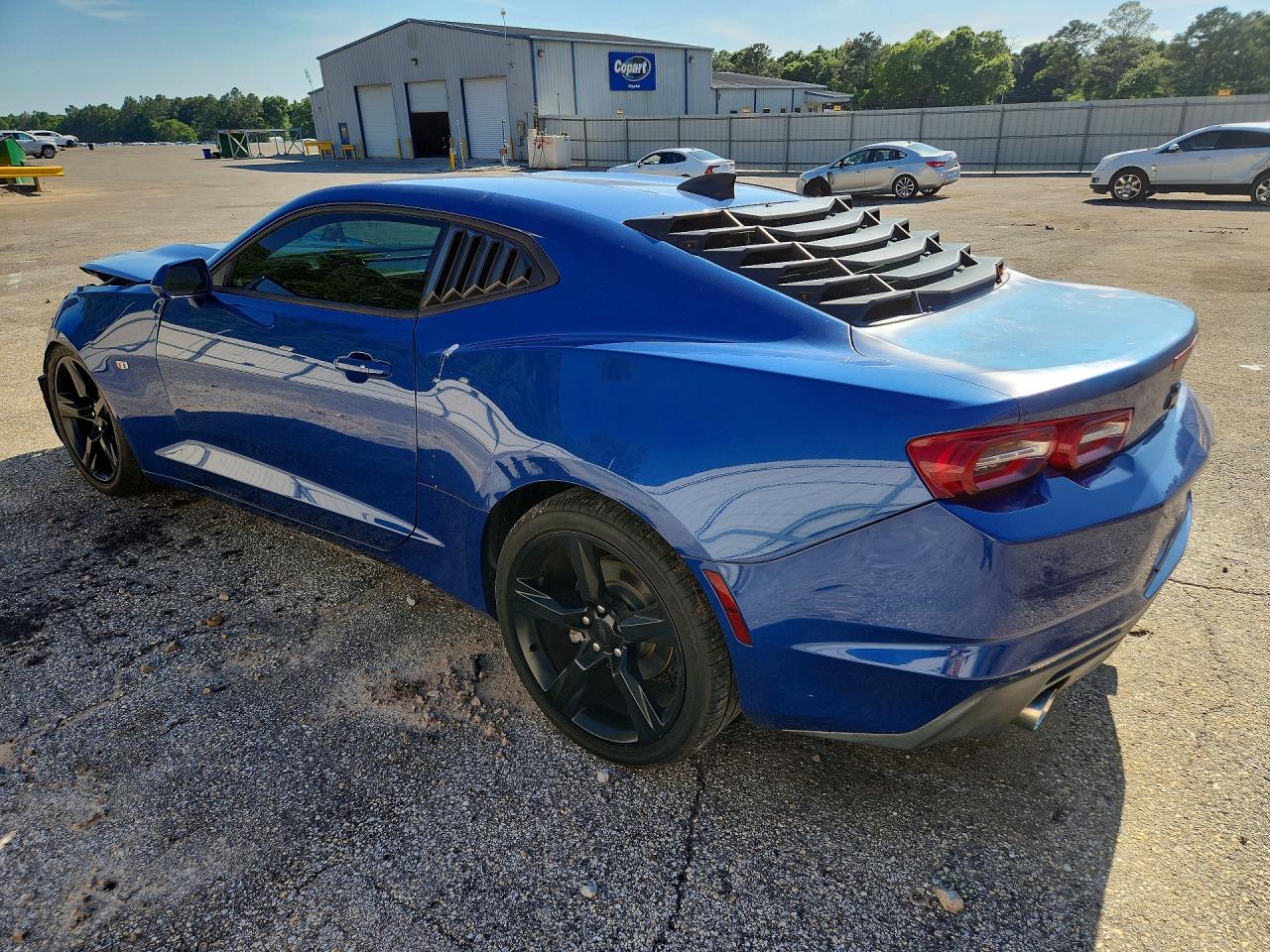2019 Chevrolet Camaro Ls Blue vin: 1G1FB1RX8K0136723