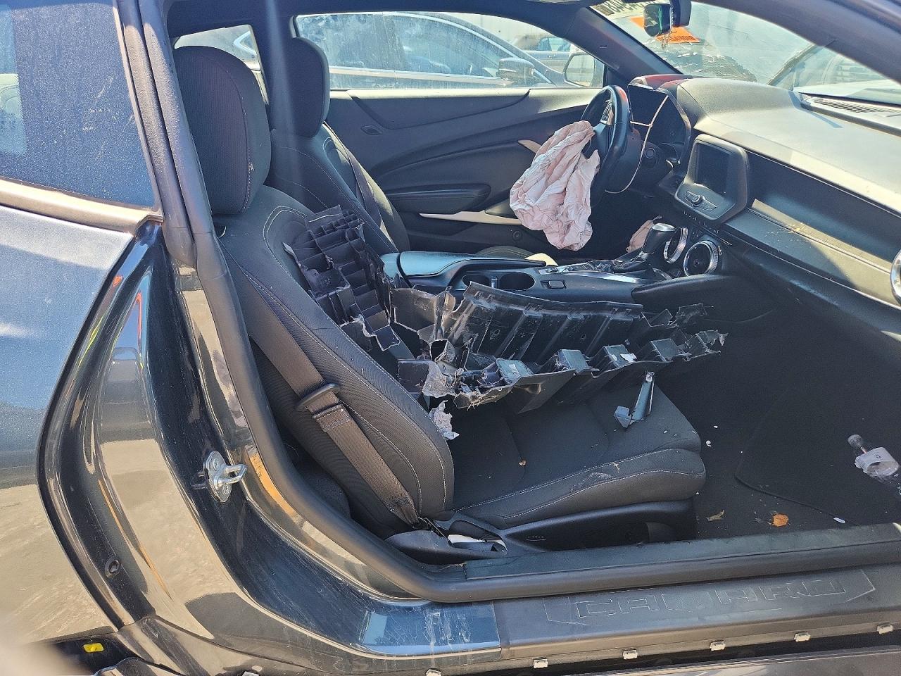 2019 Chevrolet Camaro Ls Blue vin: 1G1FB1RX8K0158205