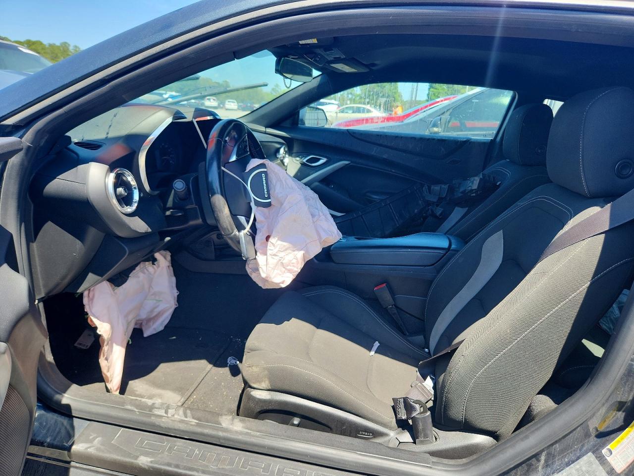 2019 Chevrolet Camaro Ls Blue vin: 1G1FB1RX8K0158205