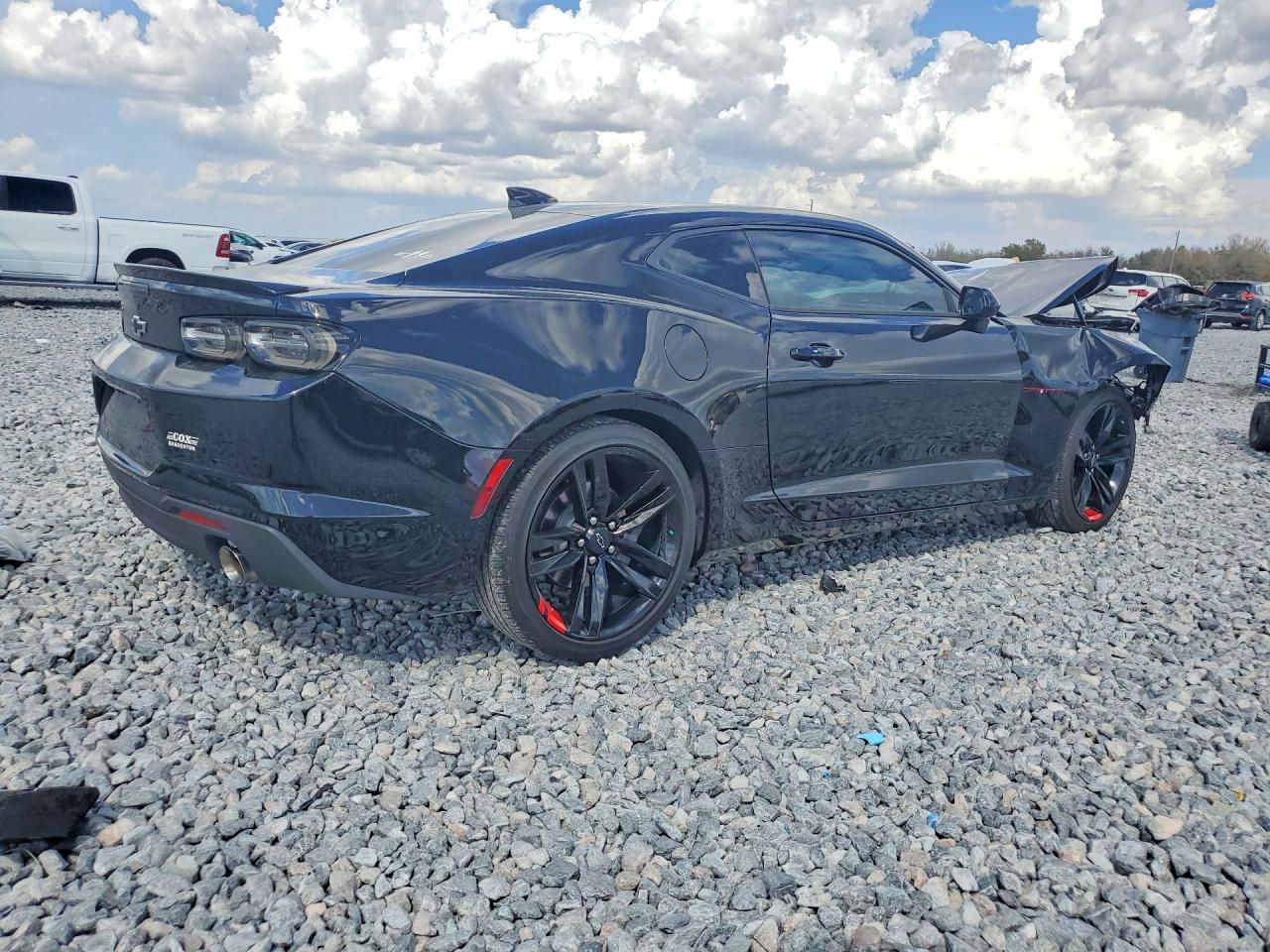 2022 Chevrolet Camaro Ls Black vin: 1G1FB1RX8N0112698
