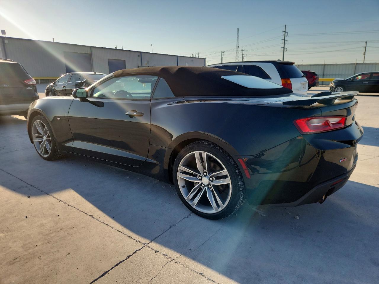 2017 Chevrolet Camaro Lt Черный vin: 1G1FB3DS0H0140863