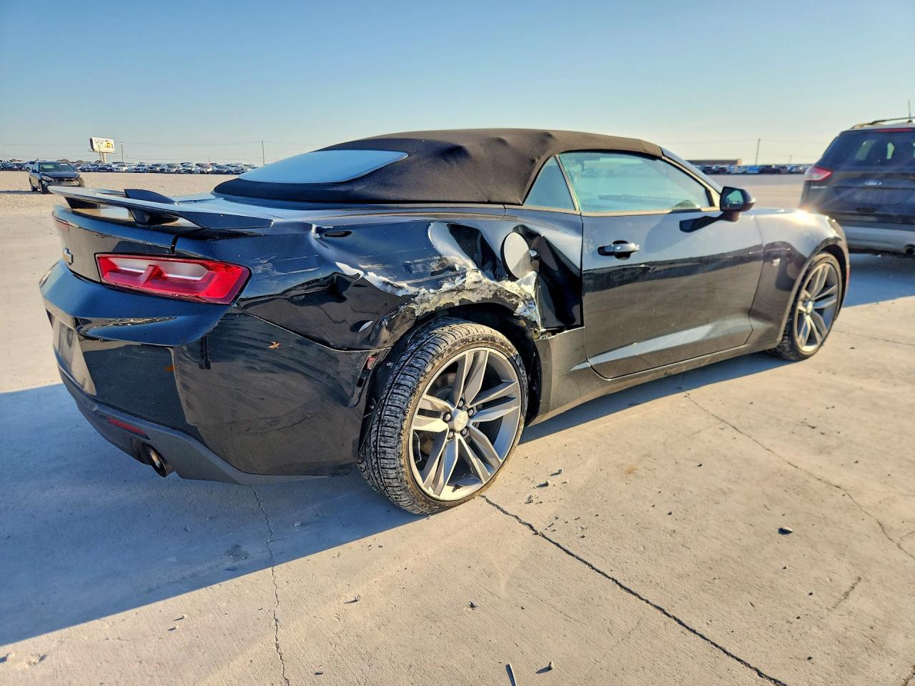 2017 Chevrolet Camaro Lt Черный vin: 1G1FB3DS0H0140863