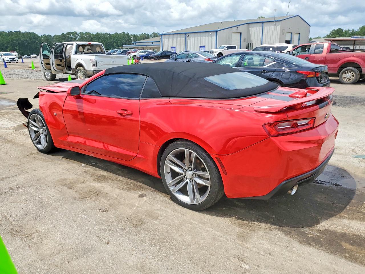 2017 Chevrolet Camaro Lt Red vin: 1G1FB3DS3H0168799