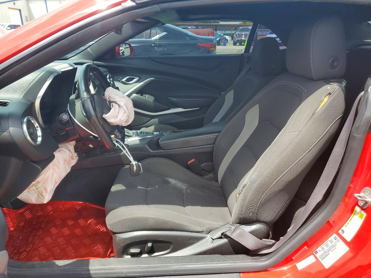 2017 Chevrolet Camaro Lt Red vin: 1G1FB3DS3H0168799