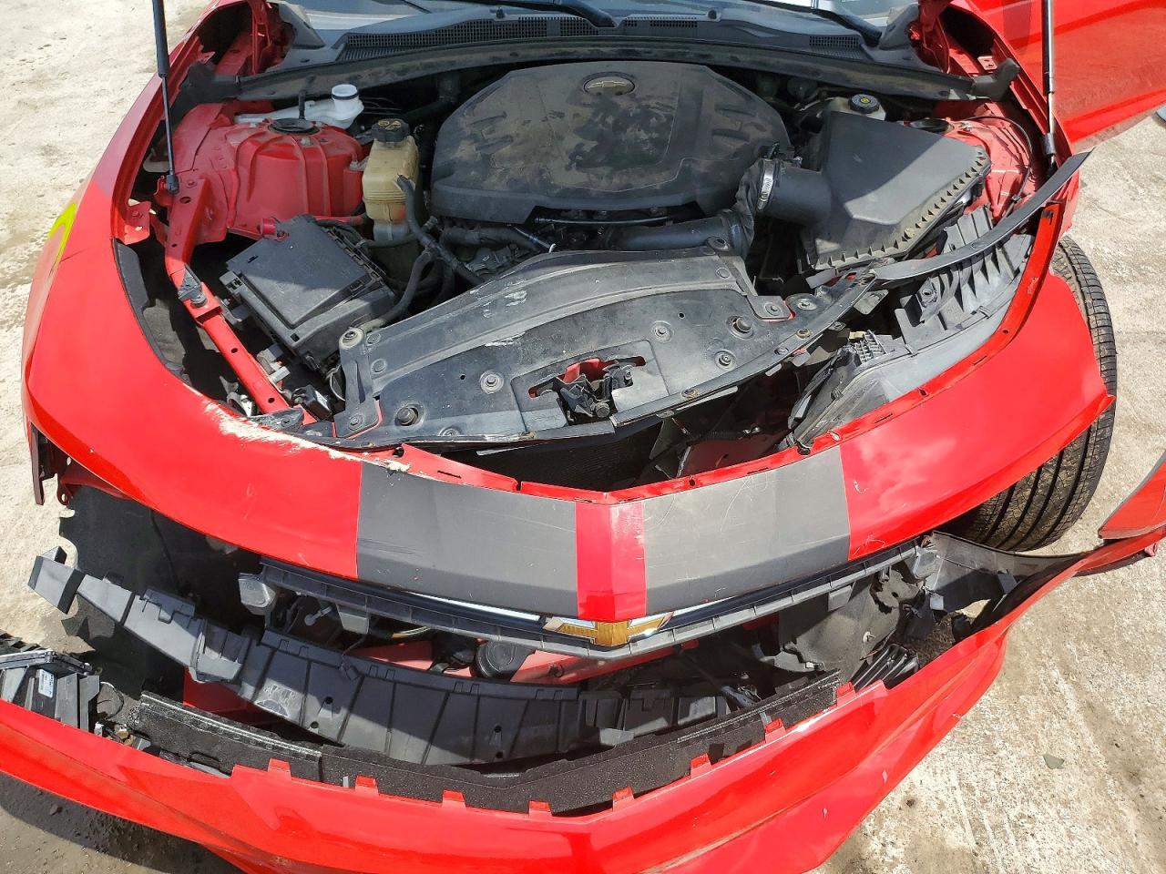 2017 Chevrolet Camaro Lt Red vin: 1G1FB3DS3H0168799