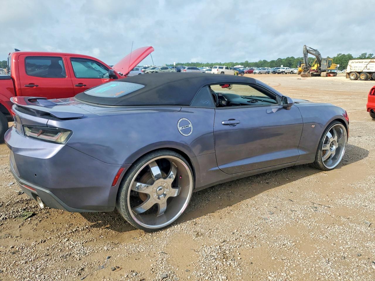 2017 Chevrolet Camaro Lt Фиолетовый vin: 1G1FB3DSXH0201071