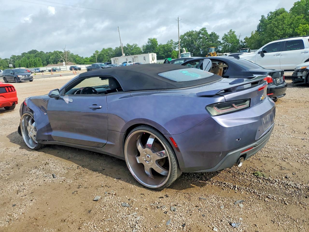 2017 Chevrolet Camaro Lt Фиолетовый vin: 1G1FB3DSXH0201071