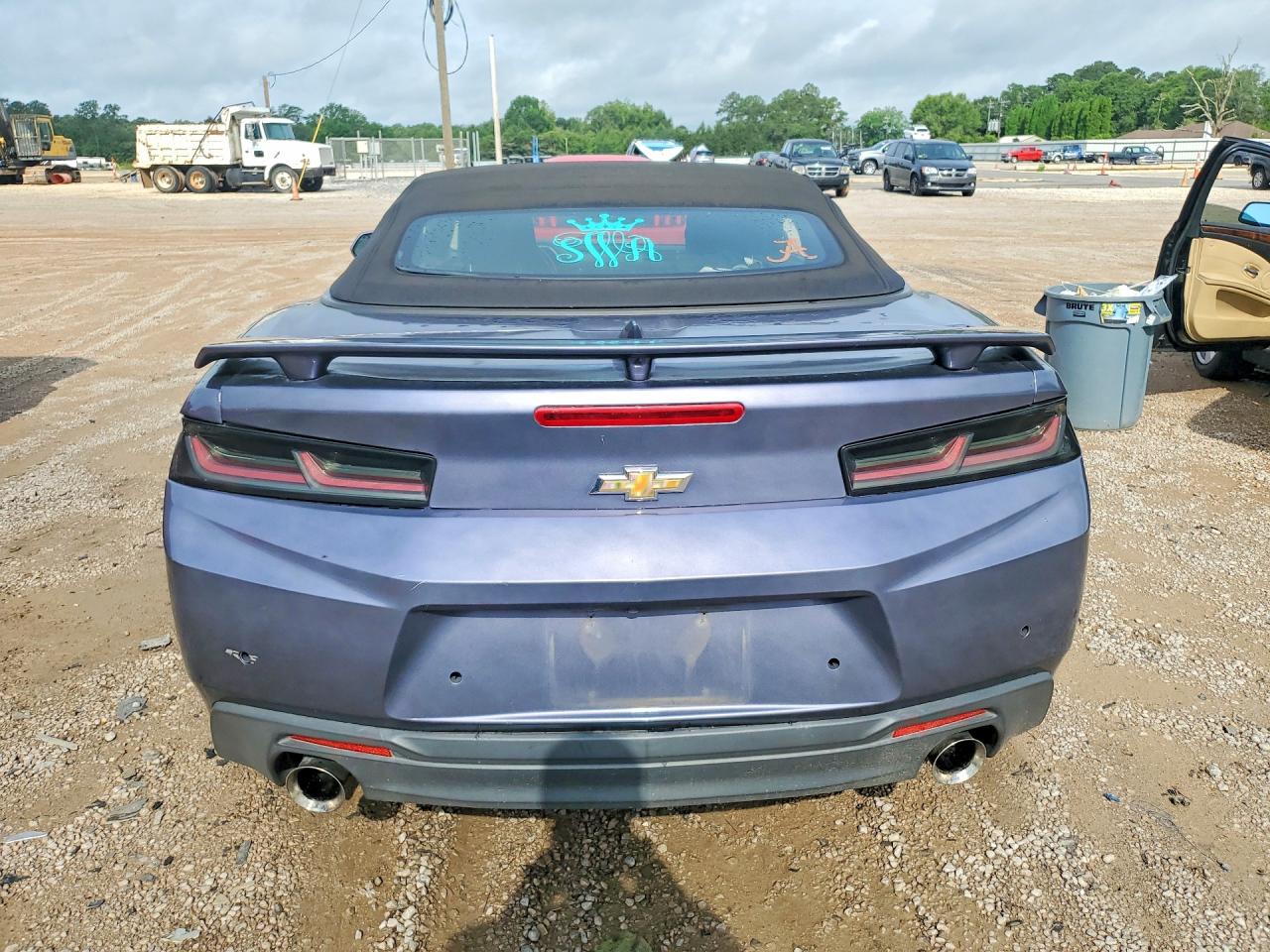2017 Chevrolet Camaro Lt Фиолетовый vin: 1G1FB3DSXH0201071