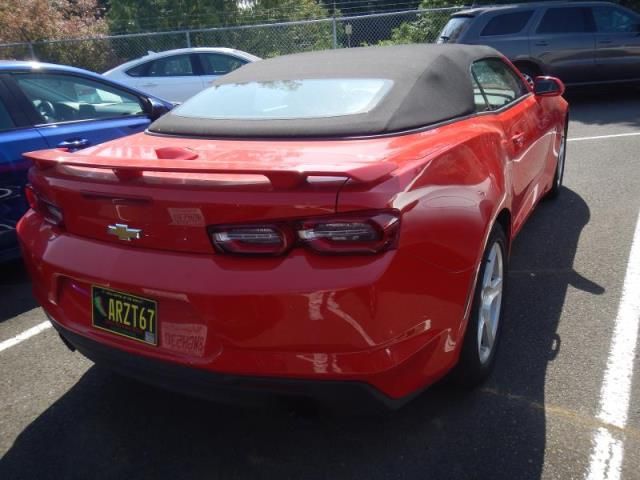 2020 Chevrolet Camaro Red vin: 1G1FB3DX7L0134191