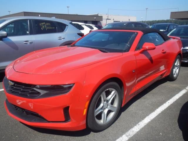 2020 Chevrolet Camaro Red vin: 1G1FB3DX7L0134191