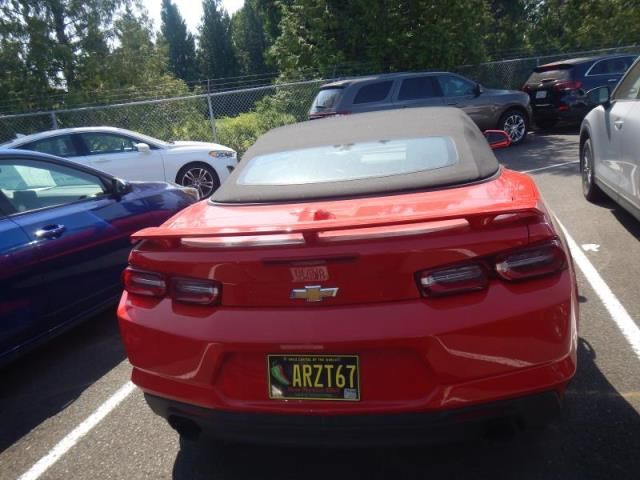 2020 Chevrolet Camaro Red vin: 1G1FB3DX7L0134191