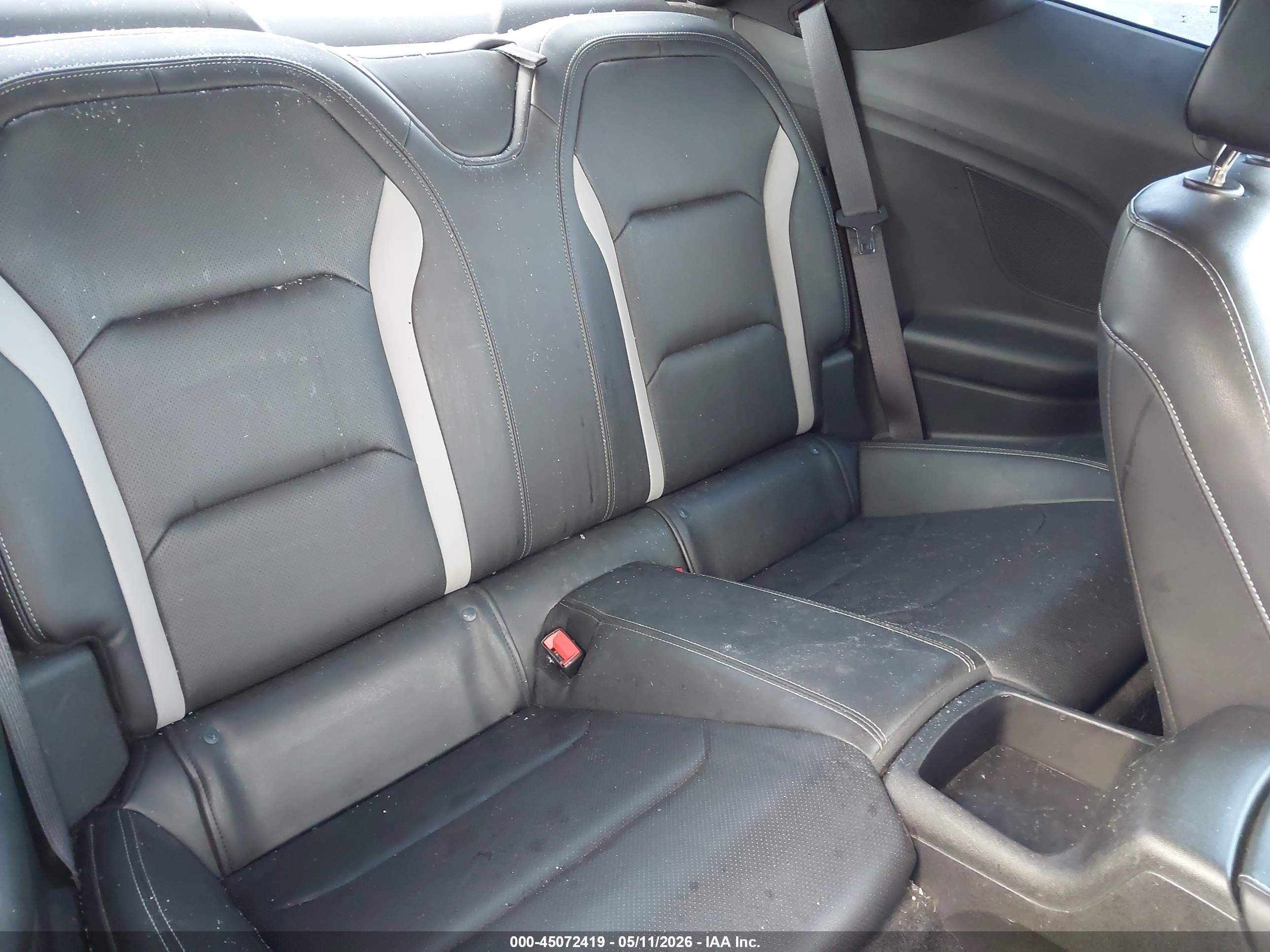 2017 Chevrolet Camaro 2lt Красный vin: 1G1FD1RS2H0160832