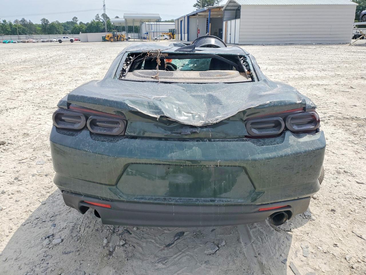 2020 Chevrolet Camaro Lt Green vin: 1G1FD1RS2L0111073